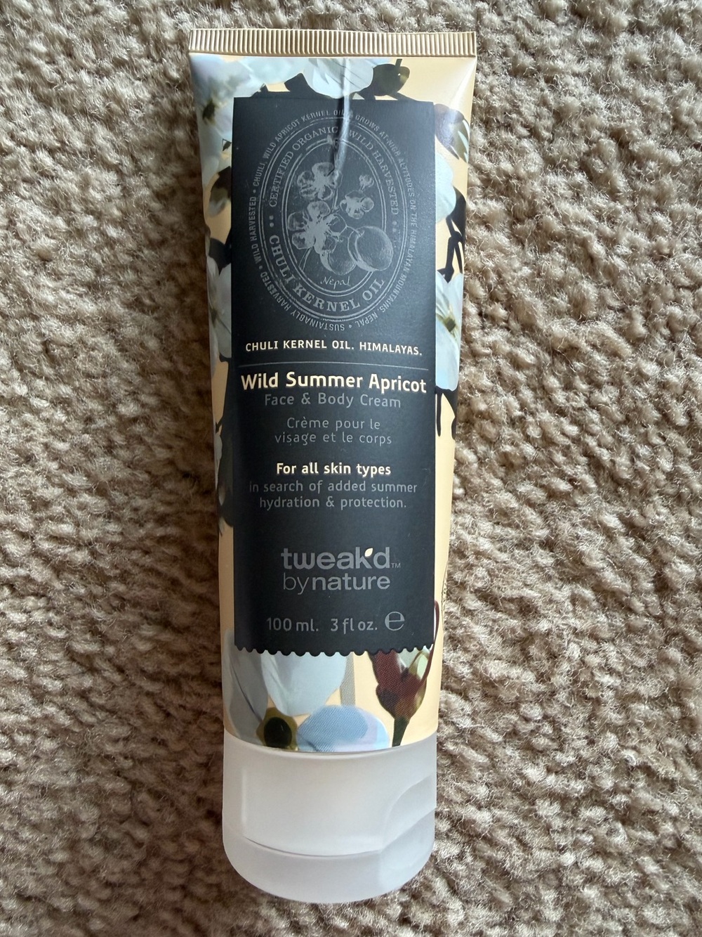 tweakd bynature Wild Summer Apricot Face & Body Cream - Cream